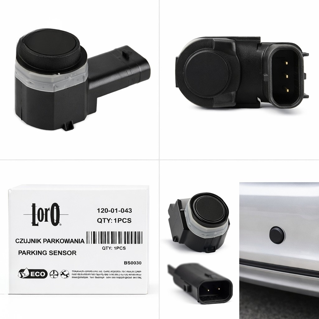 Loro 120-01-043 Parking Sensor – Rear Bumper PDC Sensor Replacement