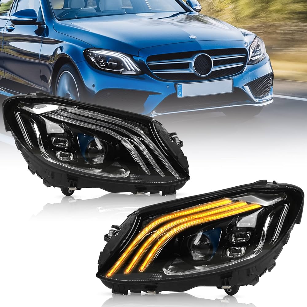 HL-002 Mercedes-Benz LED Headlight Assembly – Premium Replacement Headlamp